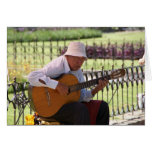 Argentne Guitar Player Greeting Card