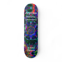 Argonne - Time Travel Through the Worm Hole Custom Skateboard