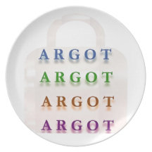 ARGOT :  French Mischief Words Party Plates