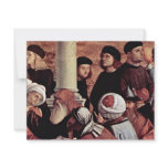 Argument Of St. Stephen Detail By Carpaccio Vittor Personalized Invite