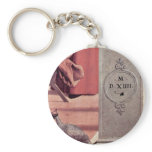 Argument Of St. Stephen Detail By Carpaccio Vittor Keychains