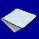 argyle09 LIGHT BABYBLUE POWDER BLUE ARGYLE PATTERN laptop sleeves