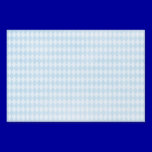 argyle09 LIGHT BABYBLUE POWDER BLUE ARGYLE PATTERN yard signs
