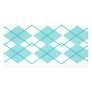 argyle 2 photo greeting card