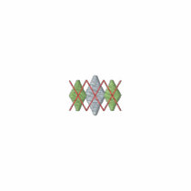 Argyle Accent embroidered shirts