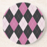 Argyle Beverage Coaster - Doll House SQ