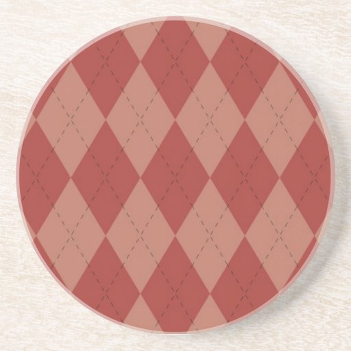 Argyle Beverage Coaster - Strawberry