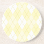Argyle Beverage Coaster - Sunshine