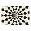 Argyle Burst/Flower - Black & White posters by noxdesign Argyle Burst/Flower - Black & White posters