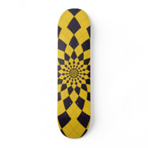 Argyle Burst/Flower - Taxi Skate Decks