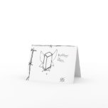Argyle Butter Flies Note Card