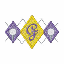 Argyle Crest embroidered shirts by ZazzleEmbroidery Argyle Crest embroidered shirts