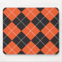 Argyle Halloween Mousepad mousepad