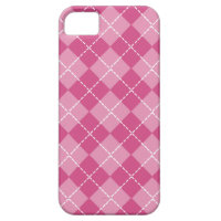 Argyle in Shades of Pink iPhone 5 Covers