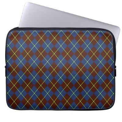 Laptop Sleeve  on Argyle Gives This Laptop Sleeve Retro Style  This Laptop Bag Is Great