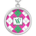 Argyle Monogrammed Jewelry Pendant