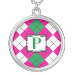 Argyle Monogrammed Jewelry Pendant