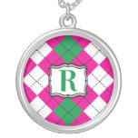 Argyle Monogrammed Jewelry Pendant