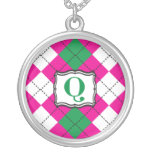 Argyle Monogrammed Jewelry Pendant