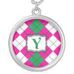 Argyle Monogrammed Jewelry Pendant