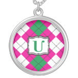 Argyle Monogrammed Jewelry Pendant