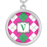 Argyle Monogrammed Jewelry Pendant