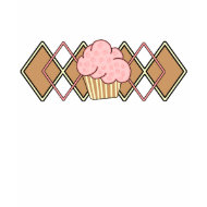 Argyle Pink Cupcake shirt