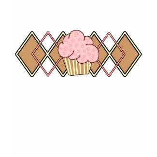 Argyle Pink Cupcake shirt