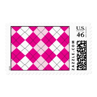 Argyle Pink Stamps stamp