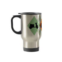 Argyle Scooter Mug by ScottInk Argyle Scooter Mug
