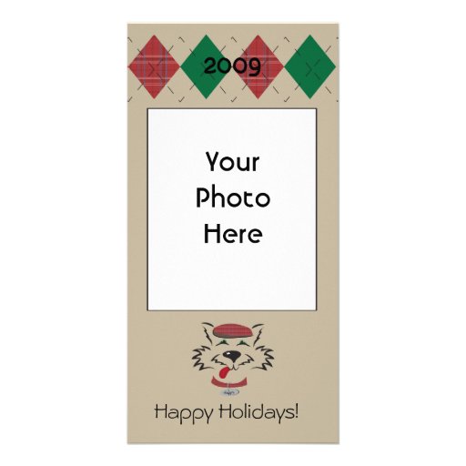 Argyle Scottie Photo card