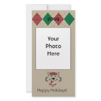 Argyle Scottie Photo card