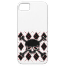 Argyle Skull iPhone 5 Cases