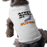argyle socks are super dog tee shirt