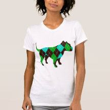 Argyle T-Shirt - Pitbull Tee Shirts