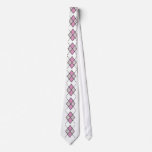 Argyle Tie  with pattern