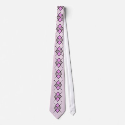 Argyle Tie  with pattern by ArtbyJean