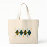 Argyle Tribal Canvas Bag