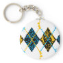 Argyle Tribal Keychain