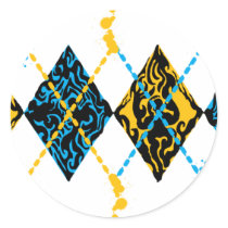 Argyle Tribal stickers