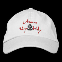 Arianna Name With Italian Meaning Green embroidered hats
