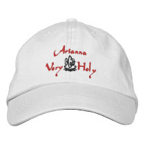 Arianna Name With Italian Meaning Green embroidered hats