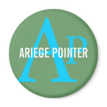 Ariege Pointer Breed Monogram Refrigerator Magnet