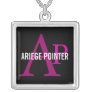 Ariege Pointer Breed Monogram Necklaces