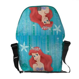 Ariel and Castle Courier Bag
