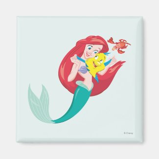 Ariel & Friends Refrigerator Magnet