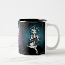 myka, jelina, gracie, faerie, fairie, fairy, faery, fae, couture, corset, gothic, angel, tattoo, teal, purple, magical, guardian, butterfly, art, Krus med brugerdefineret grafisk design