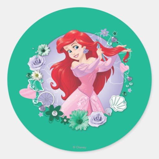 Ariel - Independent Classic Round Sticker | Zazzle