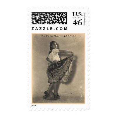 Ariel Mercedes Chavez   ~ 1930 SF, CA Postage Stamps by krissibkrissi