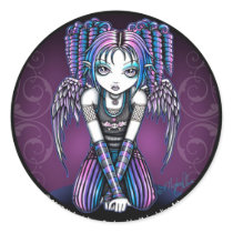 Ariel Pink Emo Angel Sticker by mykajelina Ariel Pink Emo Angel Sticker